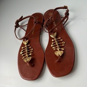 Tory Burch Capri Fish Sandal